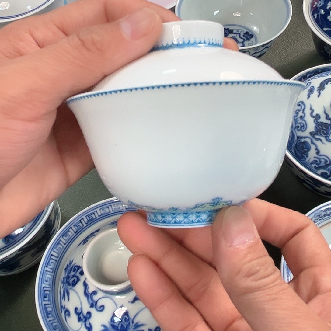 杯青花瓷器青花瓷器