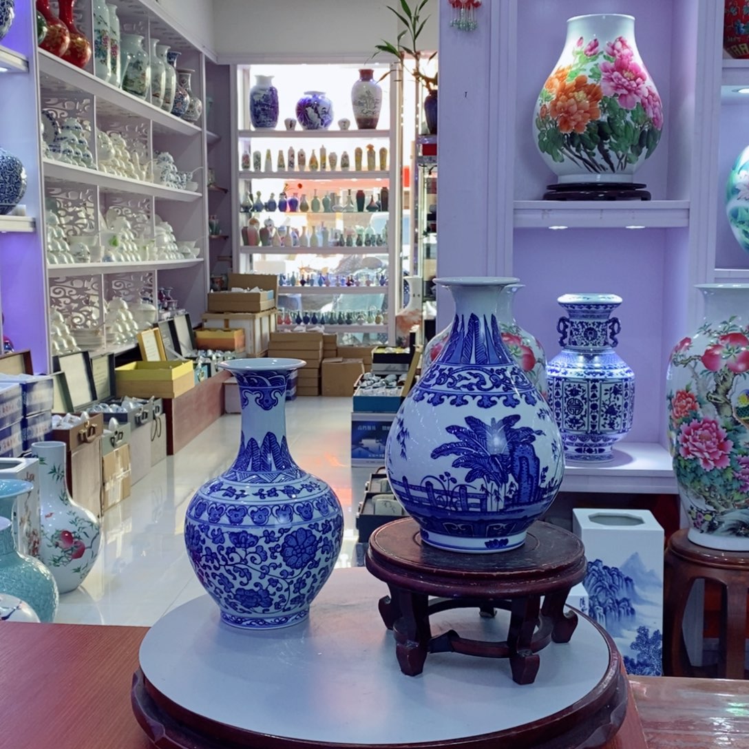 老***米瓷片景德镇陶瓷手工