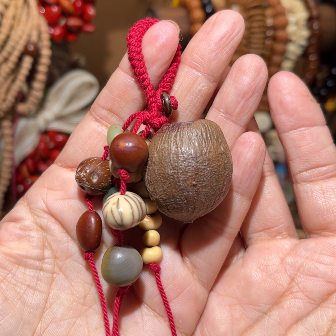 吊坠草珠菩提菩提钥匙扣包挂7