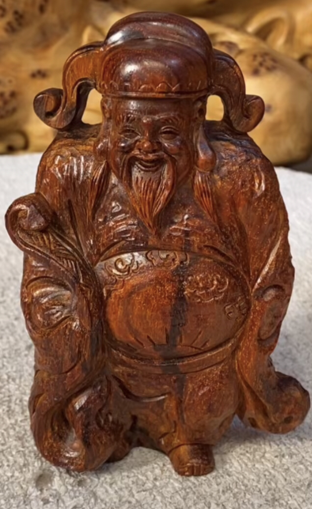 印度小叶紫檀财神