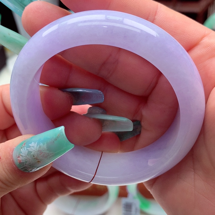 翡翠手镯未镶嵌59.1圈口