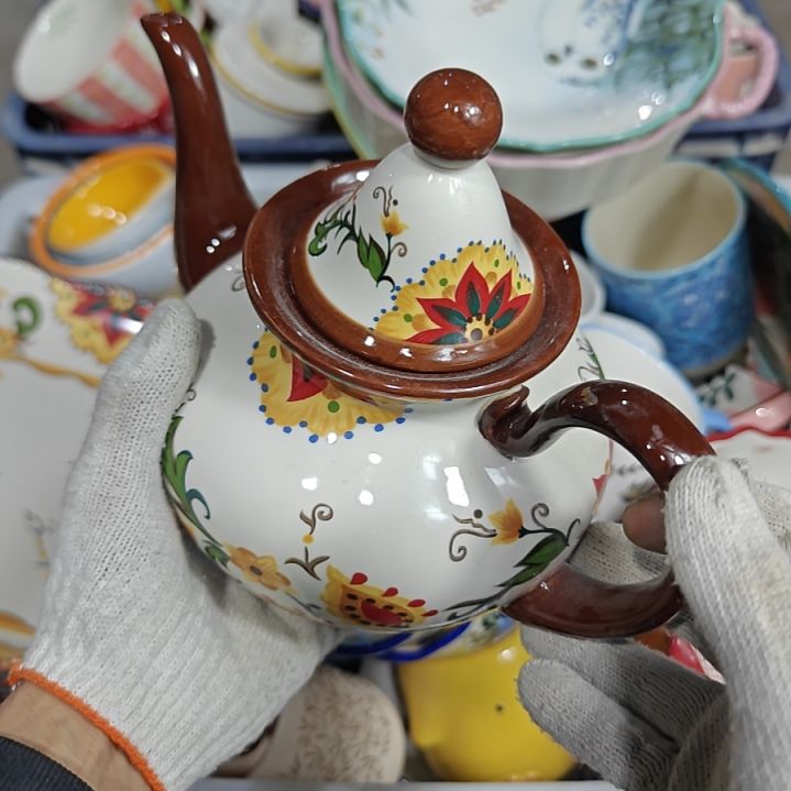 欧式陶瓷餐具杯碗盘微瑕介意慎拍