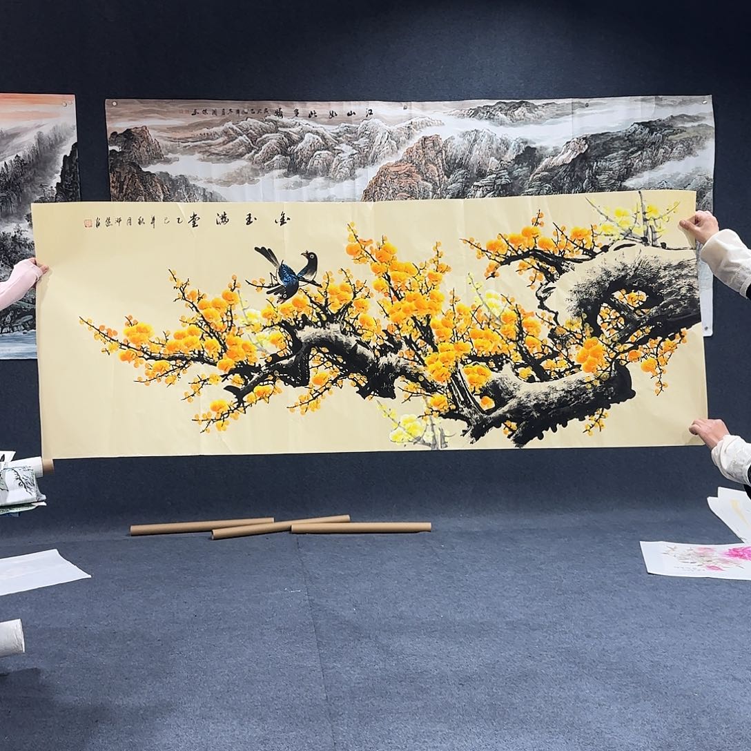 国画超级好看的一幅国画作品