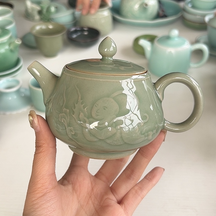 小米茶器龙泉青瓷