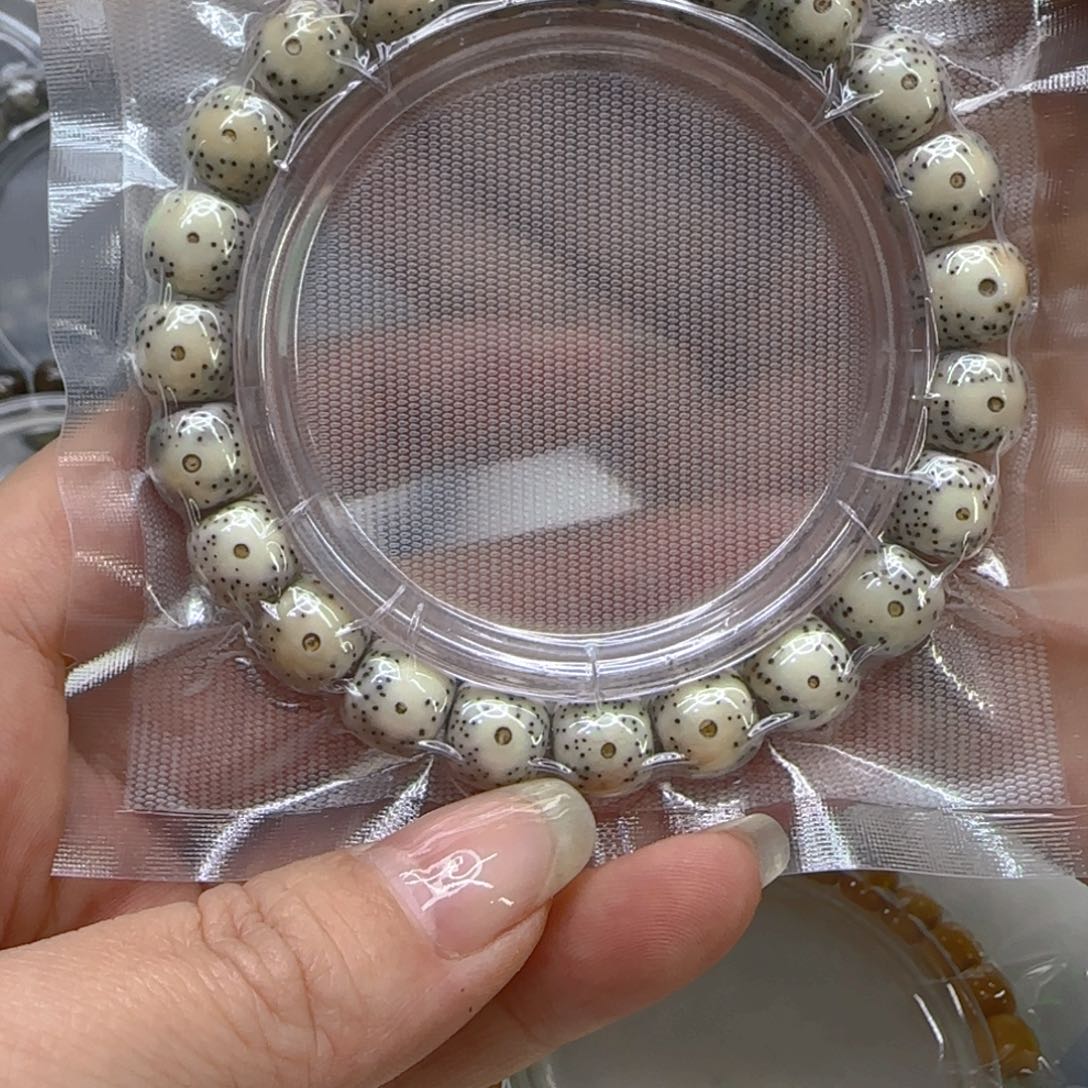 星月菩提手串89哈哈火烧云星月菩提1.0桶单圈