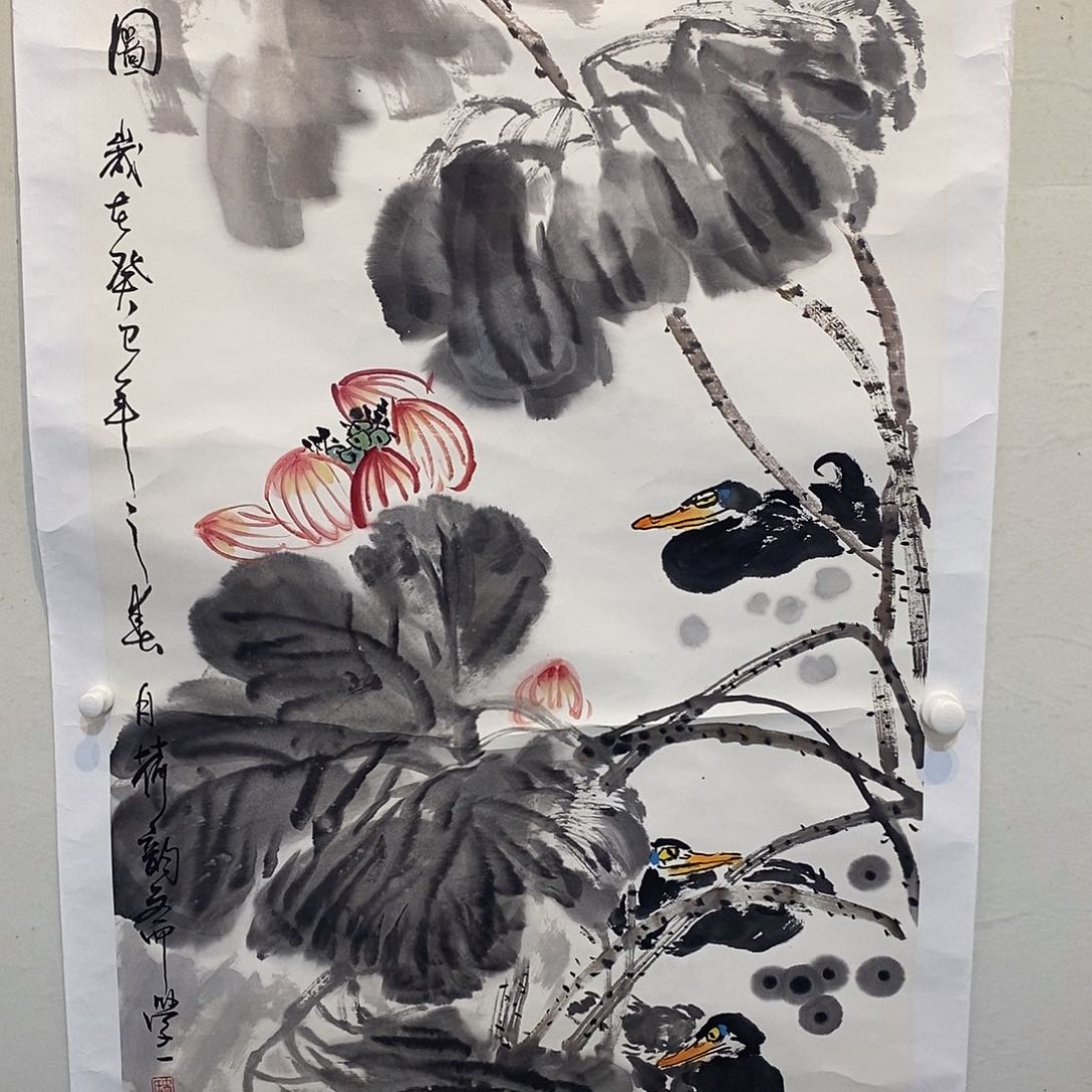 书法史学一老师作品