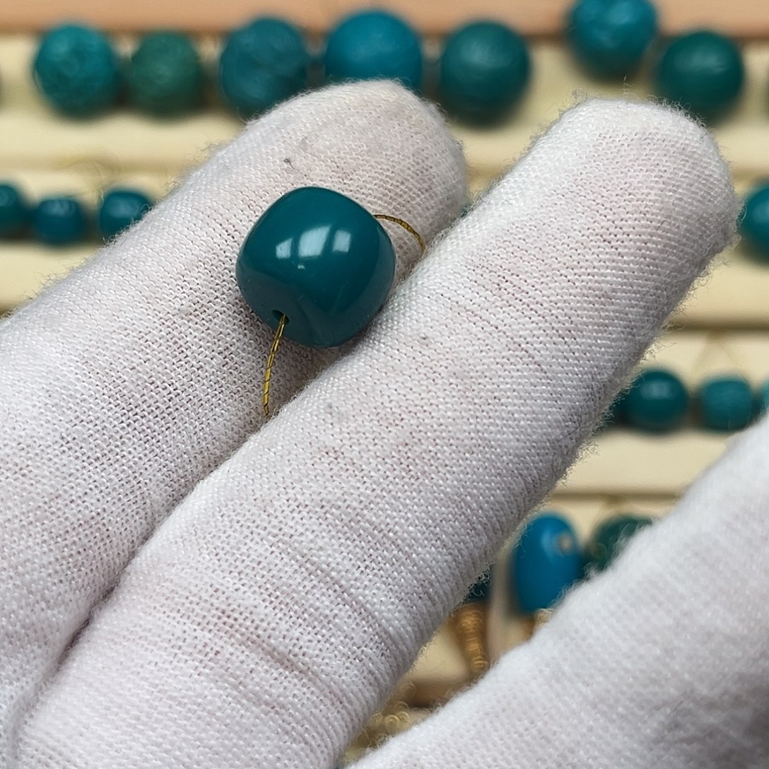 绿松石未镶嵌珠宝奇石1024/11.8mm