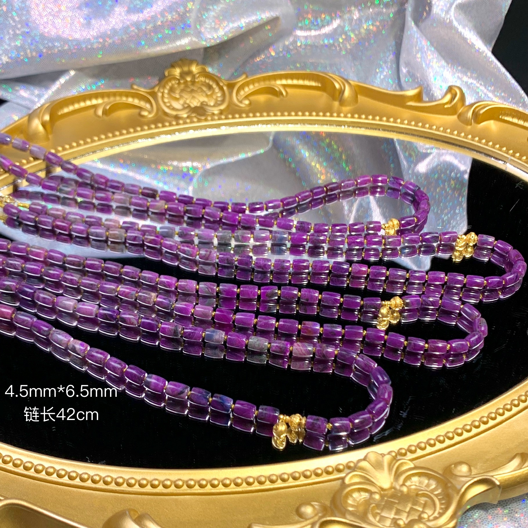 胜利丨18K金镶嵌舒俱来项链/多样性发其一/K00810