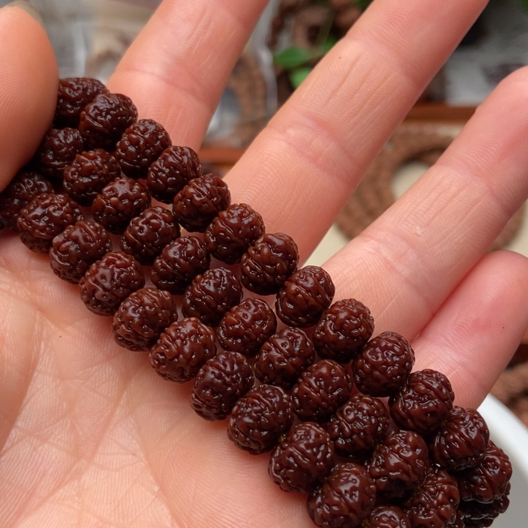 金刚菩提把件老树王6瓣108卡10
