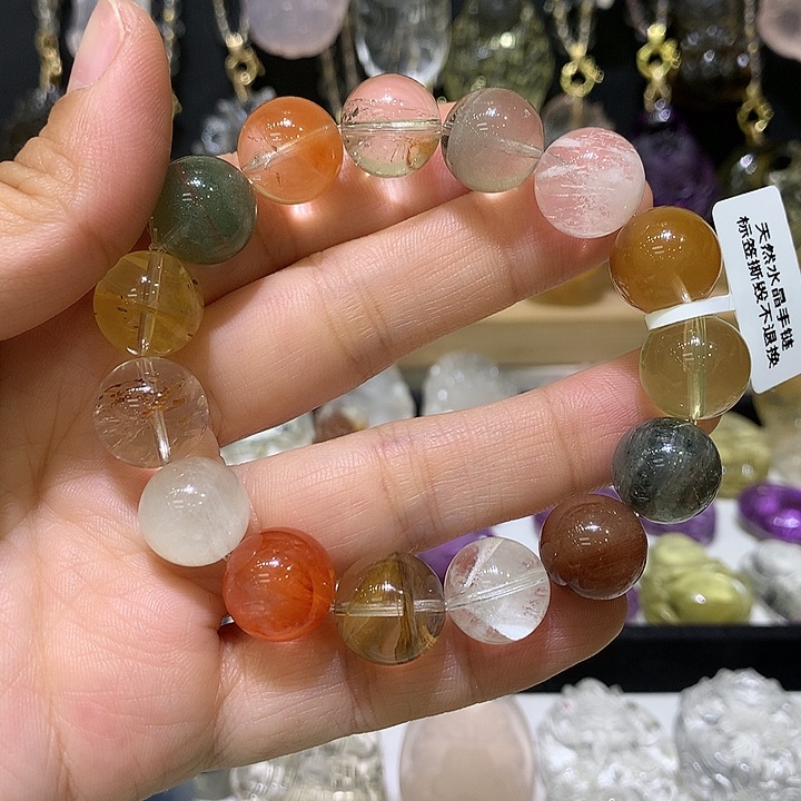 水晶手链未镶嵌天然