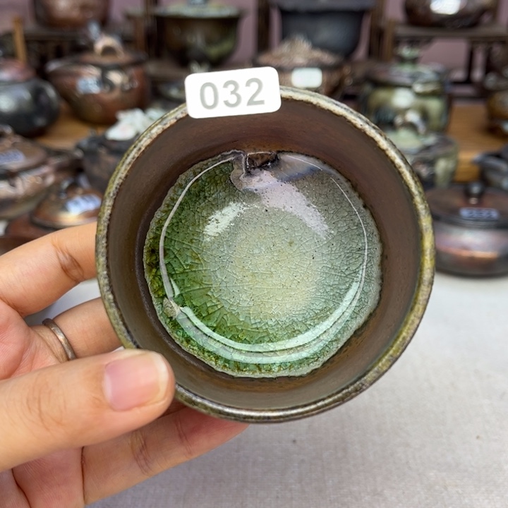 壶裸柴烧陶瓷茶具