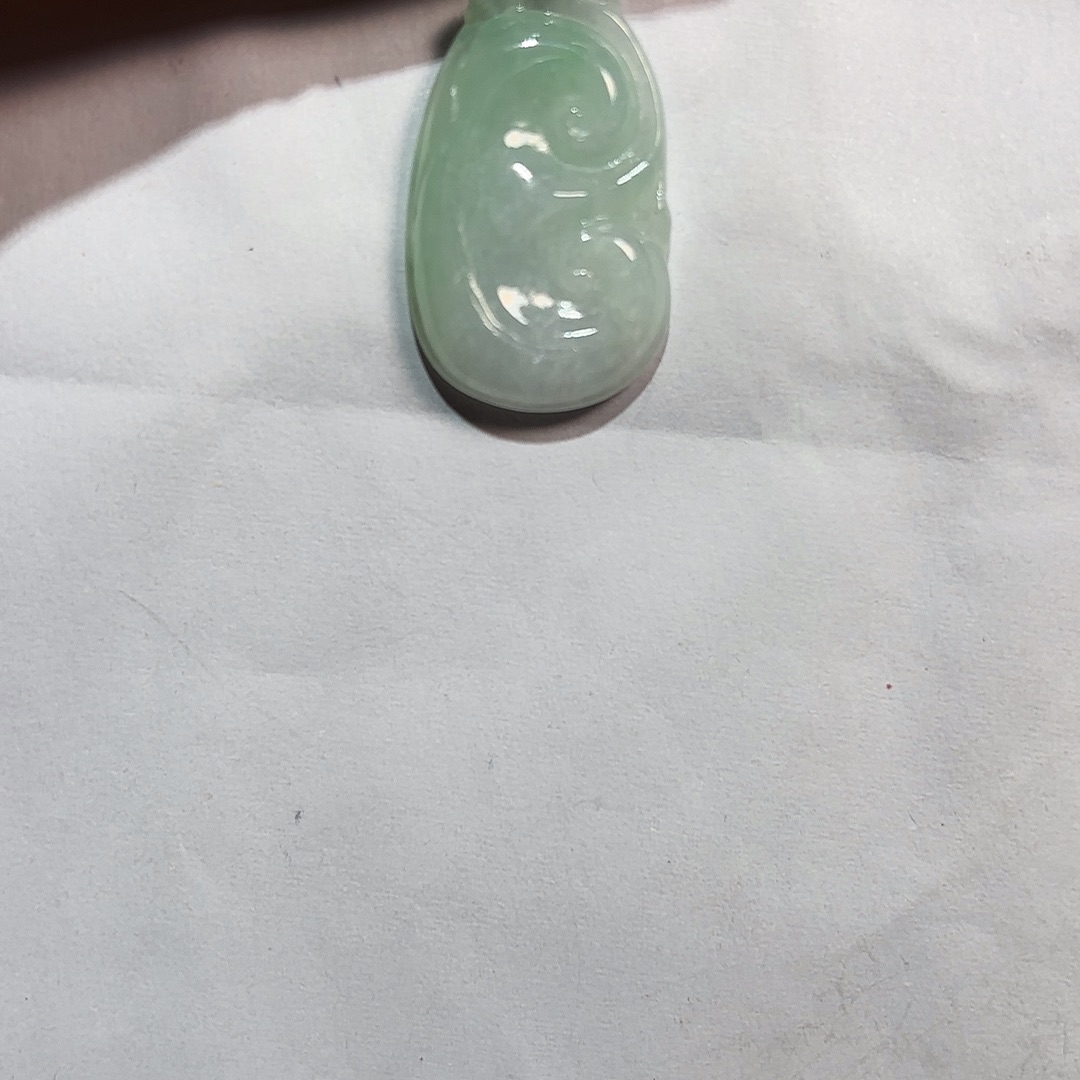 翡翠银S925镶嵌颈饰A货翡翠镶嵌颈饰