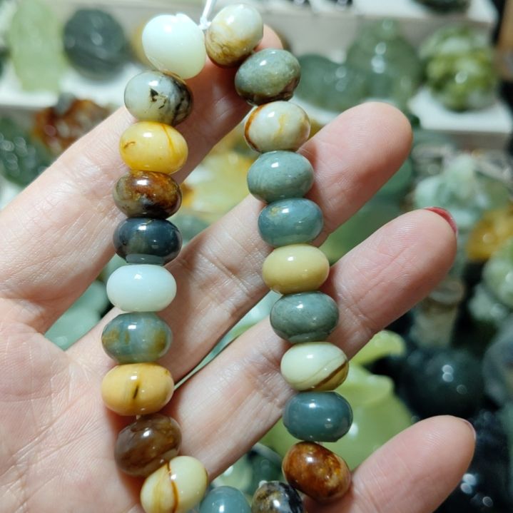 岫玉手串款式未镶嵌