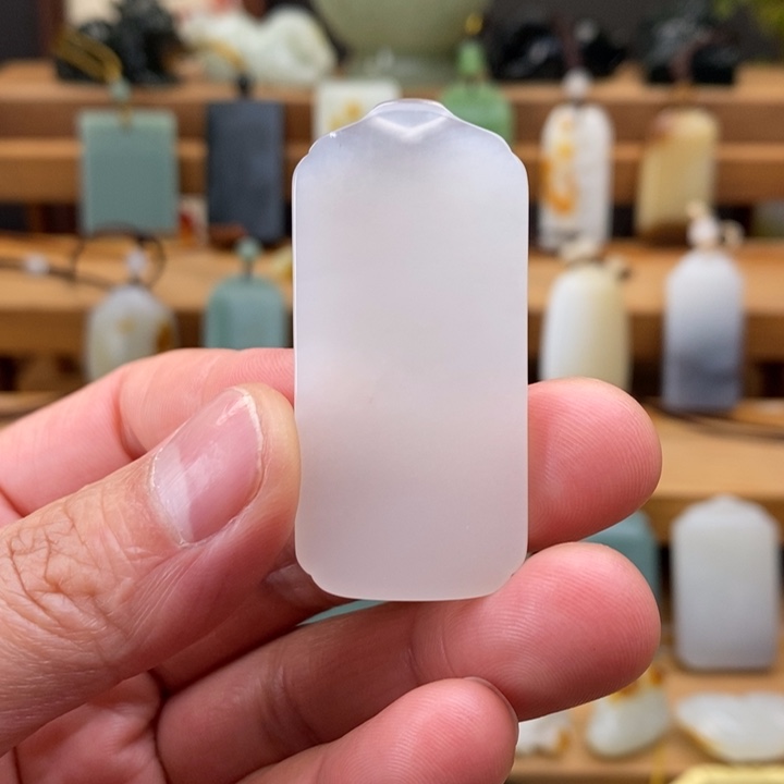 和田玉吊坠(不含链)未镶嵌