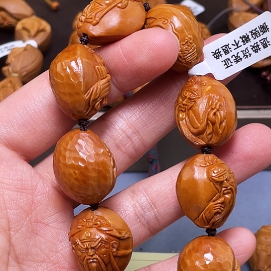 橄榄核手串/手链浅**然橄榄核