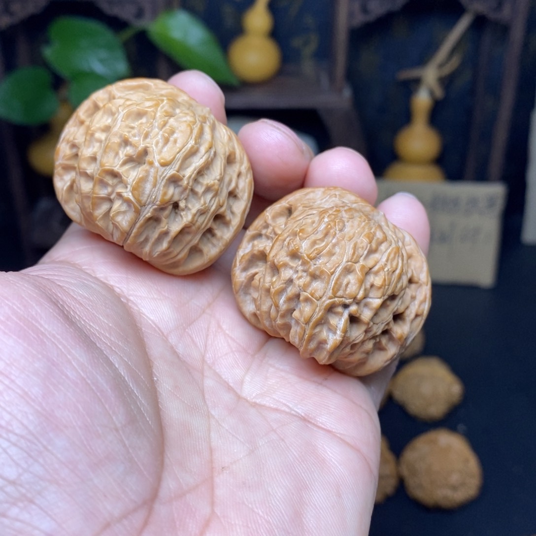 文玩核桃吊坠二***车41磨盘