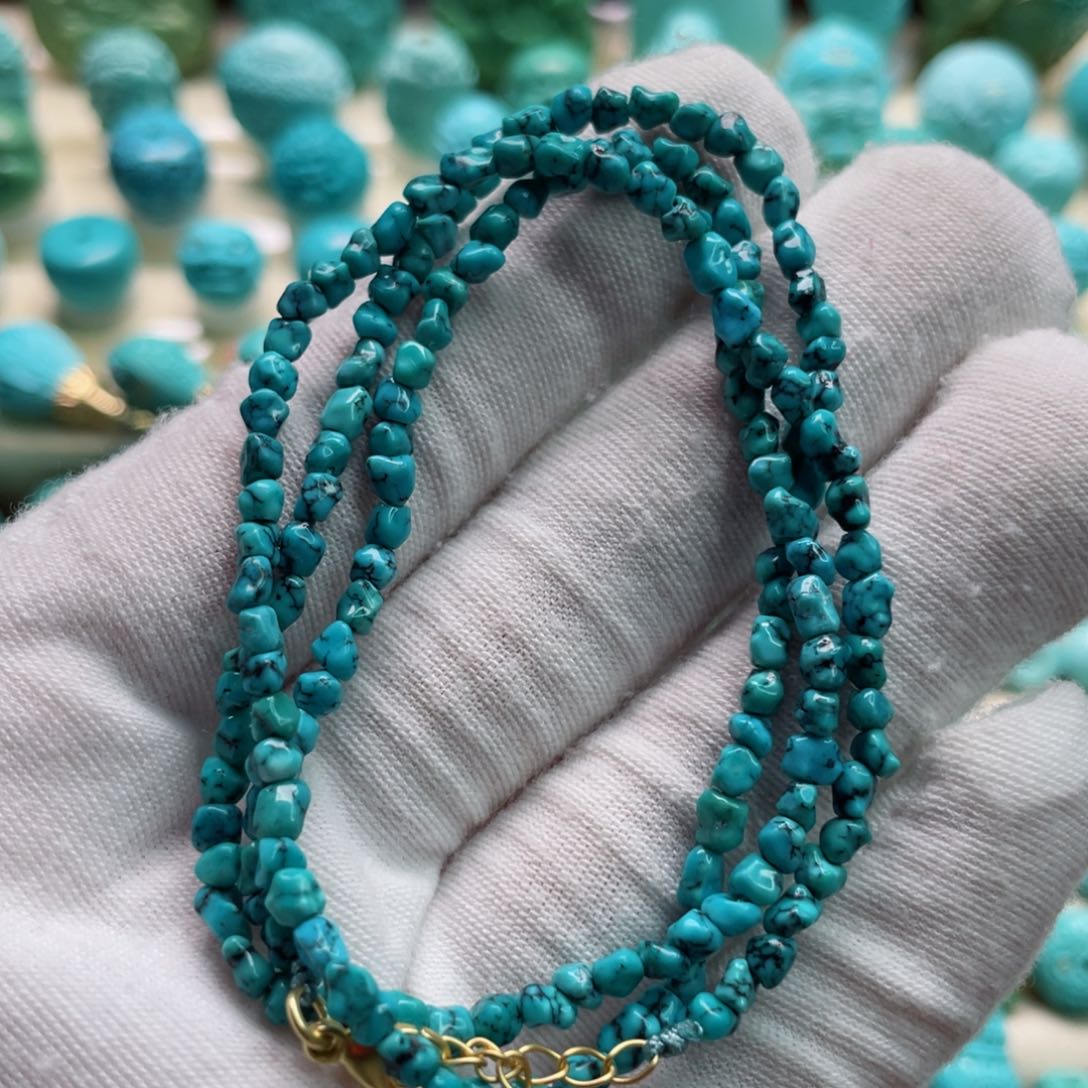 绿松石珠宝奇石未镶嵌