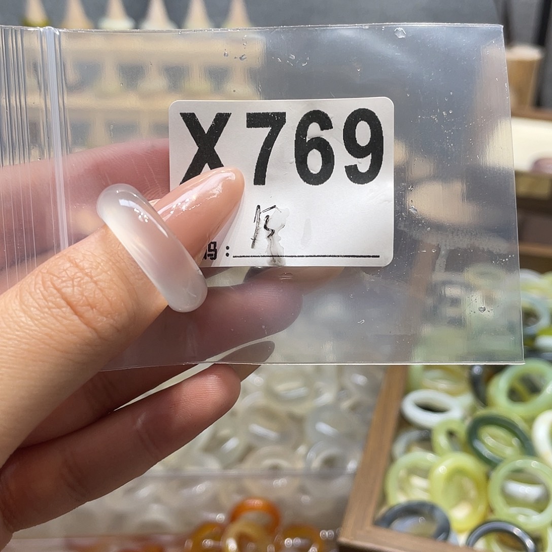 玛瑙/玉髓未镶嵌戒指769