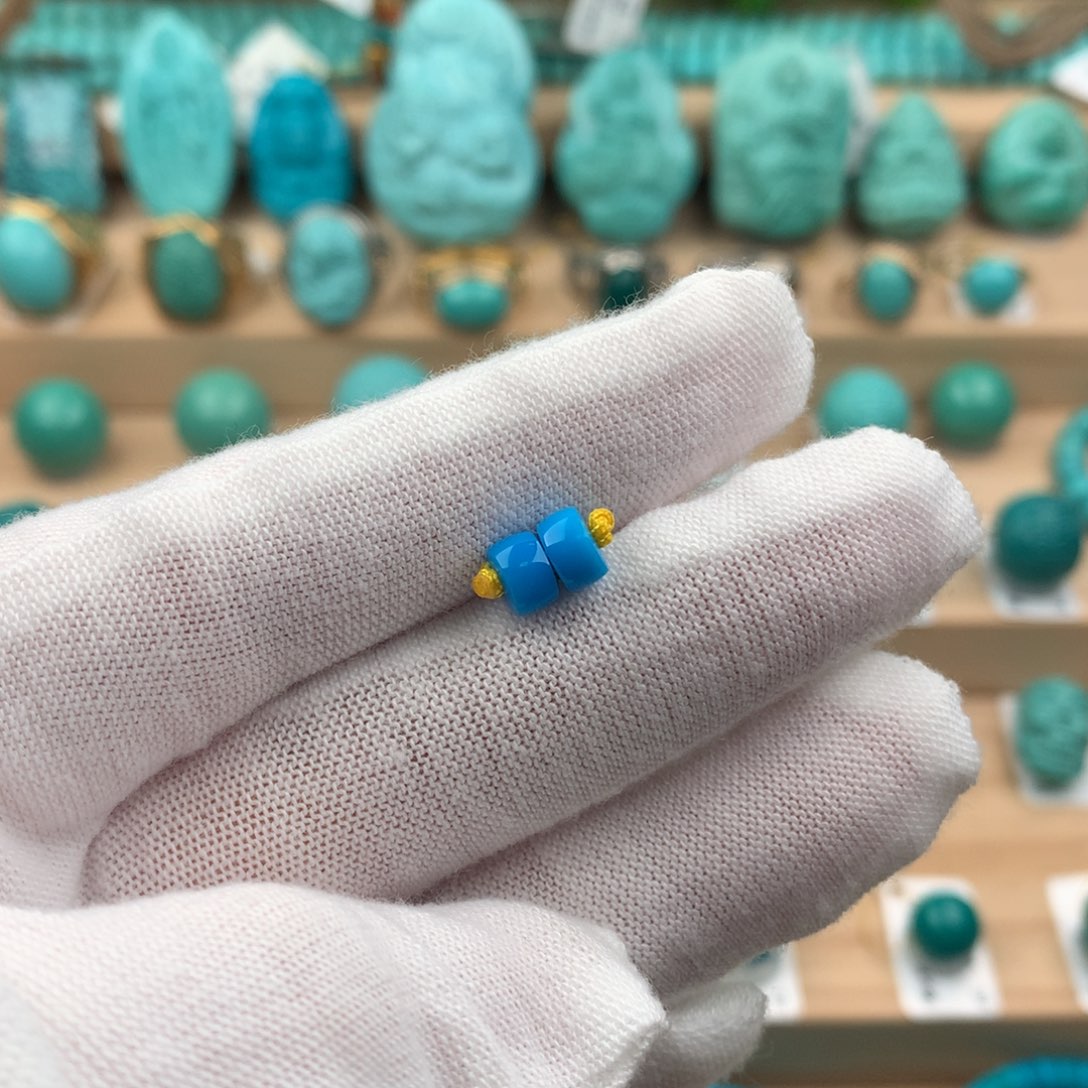 绿松石配饰未镶嵌5.5