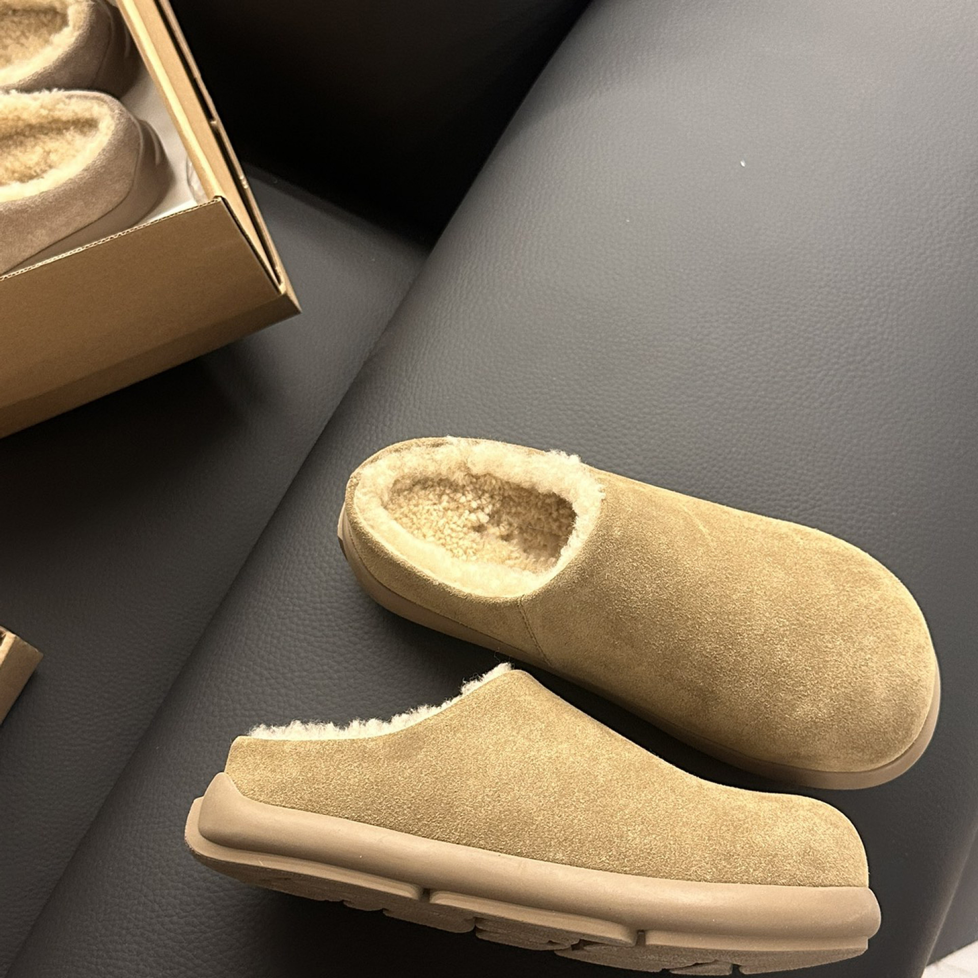 【薄底小土豆】2.5cm冬季雪地靴加绒加厚保暖防寒皮毛一体雪地靴