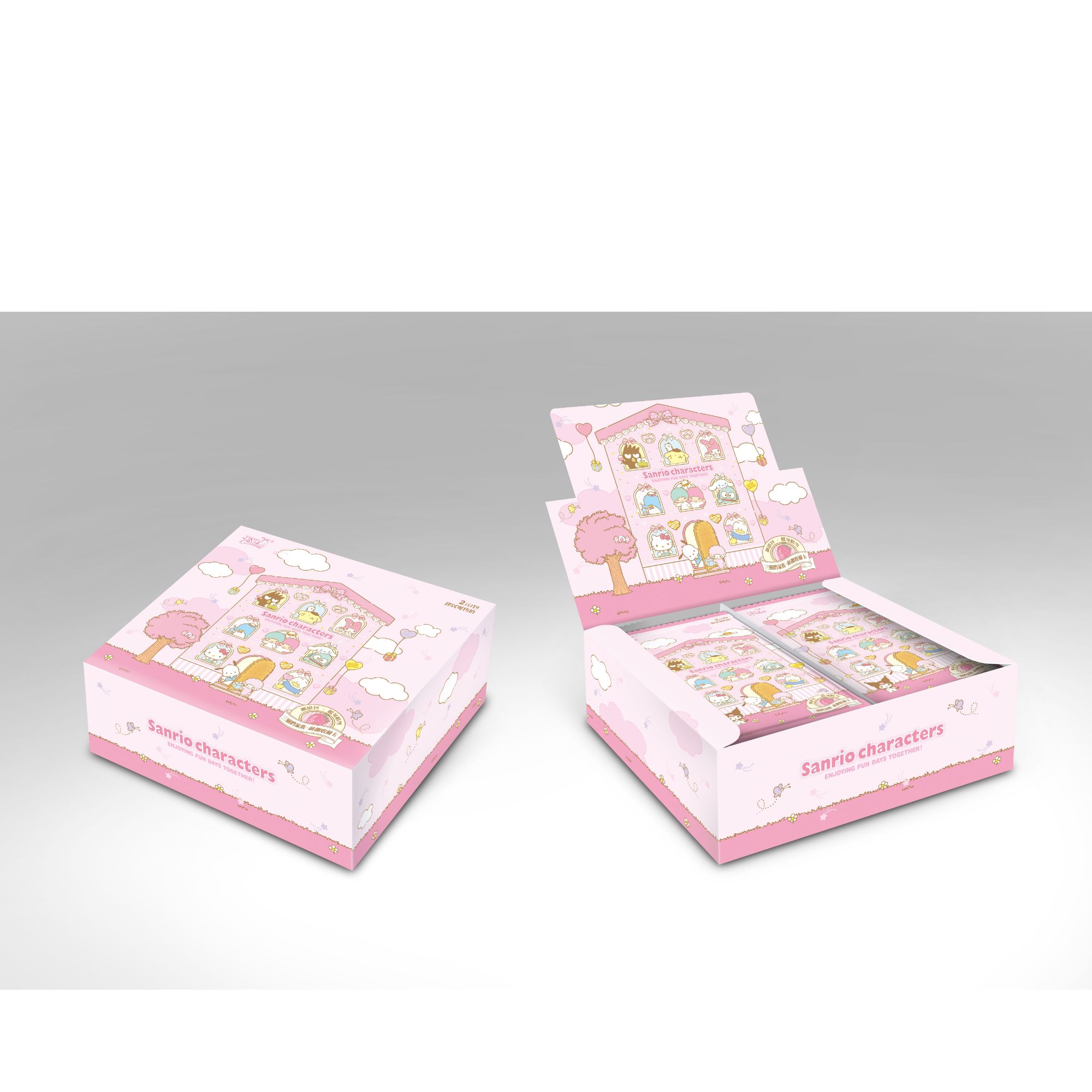 【琪琪拆卡/找同事】三丽鸥暖冬晴雪趣影包收藏卡牌盲盒