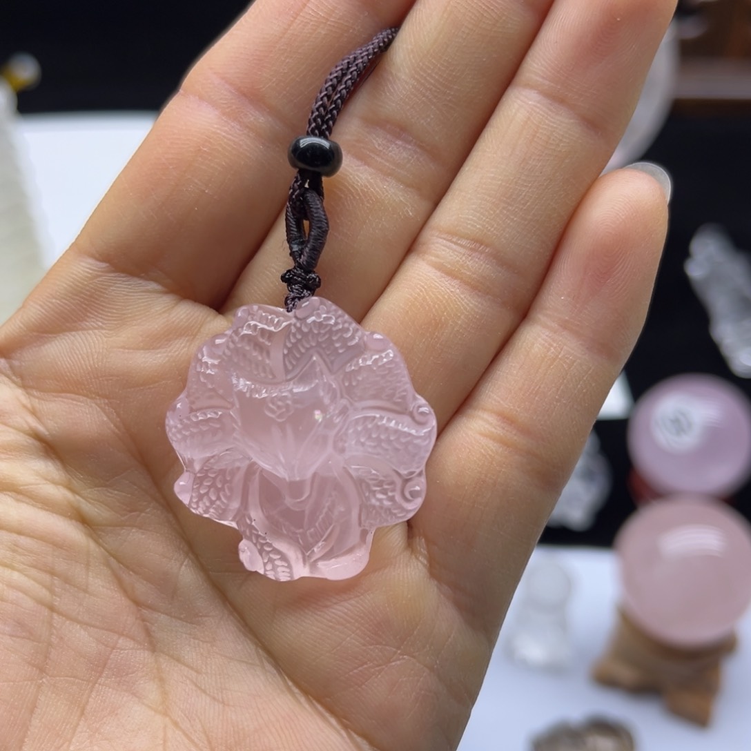 水晶水晶吊坠未镶嵌