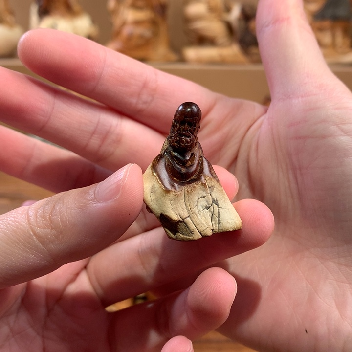 柏木（崖柏）根雕摆件