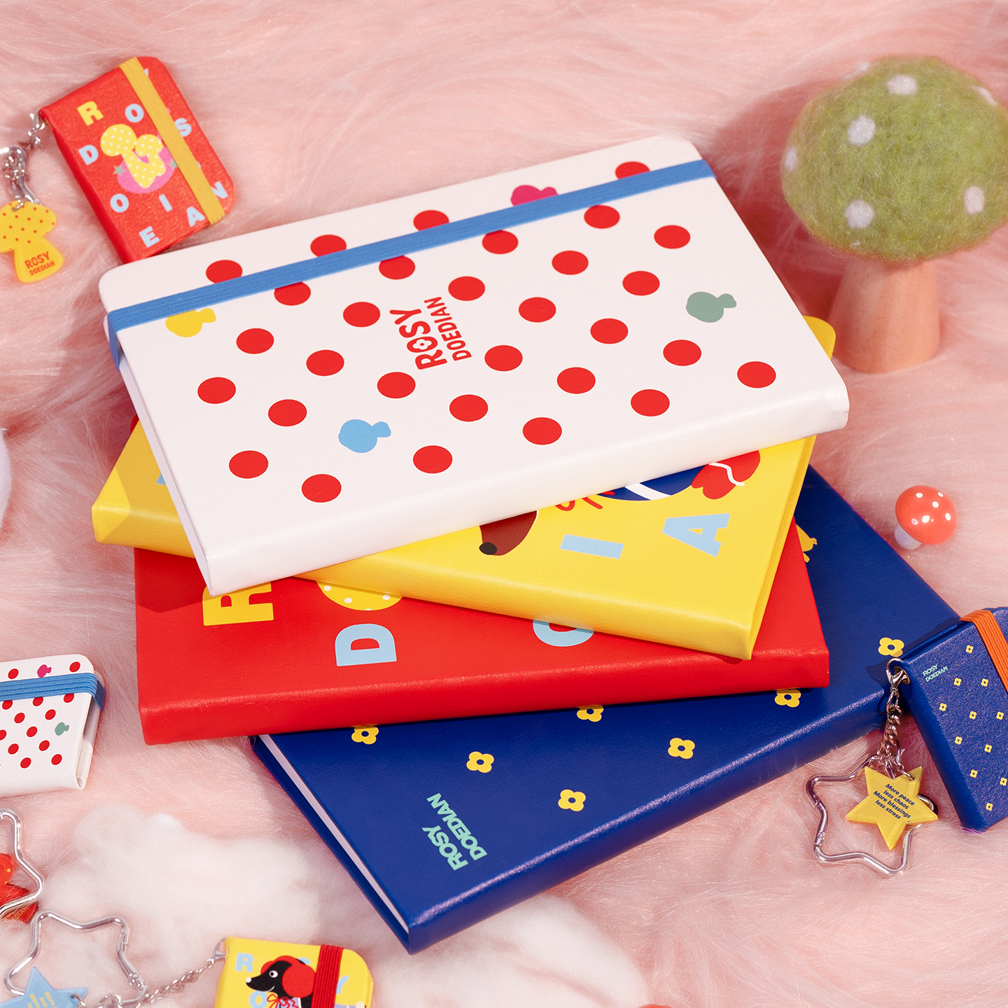 ROSYDOEDIAN“本”本份份 皮革本组合笔记本学生手账本日系风格