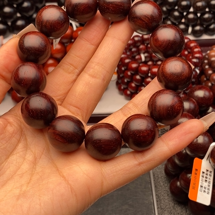 小叶紫檀手串/手链1.8原汁原味高油密老料特价款