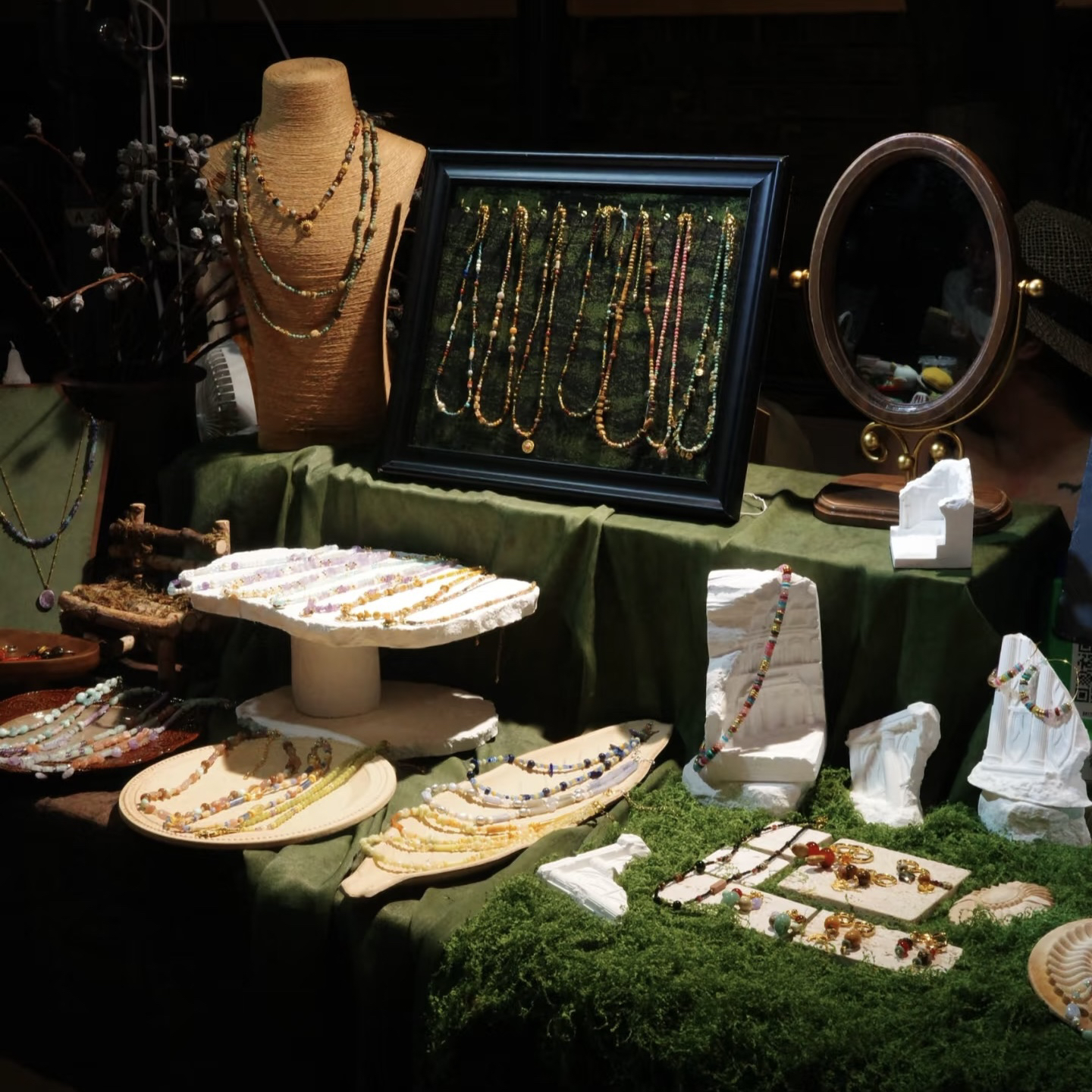 铜合金 铜合金饰品 【萤石、水晶、翡翠、海水珍珠、尖晶石】