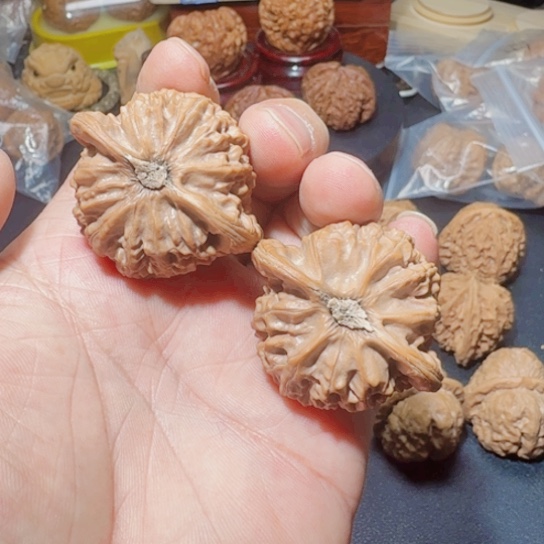 文玩核桃把件宫灯43