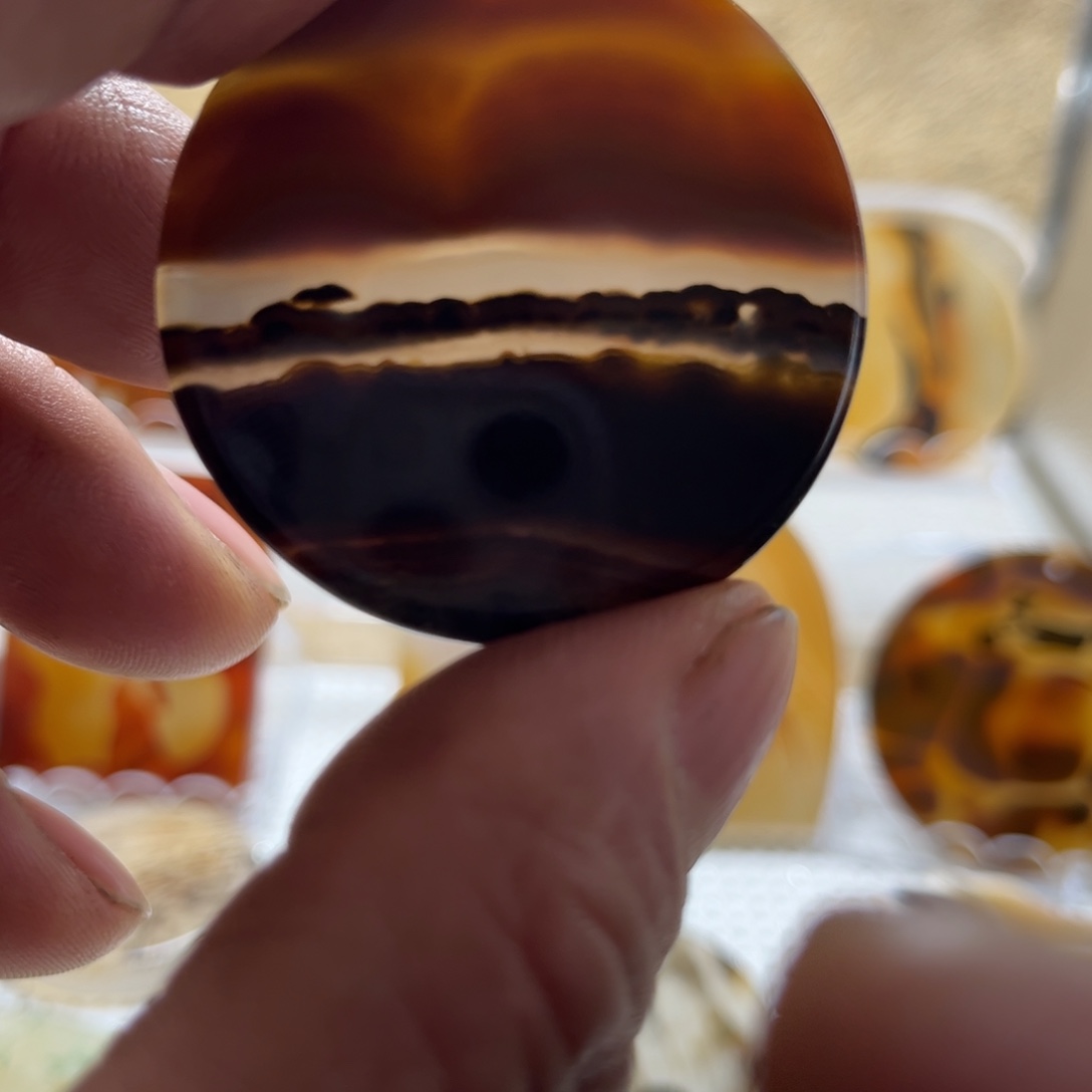 玛瑙/玉髓未镶嵌吊坠(不含链)