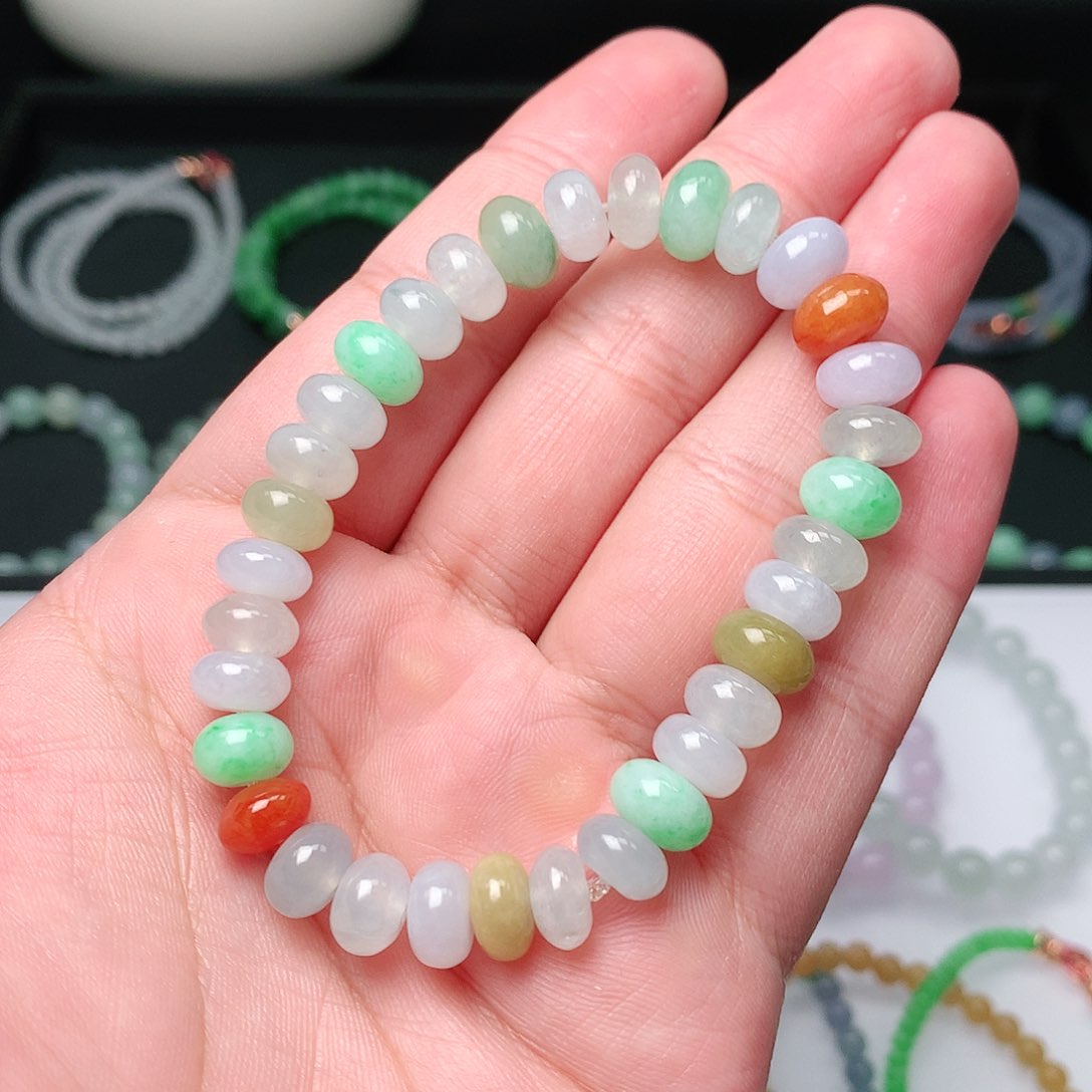 翡翠手链未镶嵌翡翠