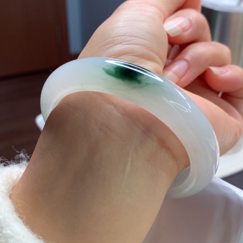 【闪购商品】翡翠手镯未镶嵌天然翡翠手镯