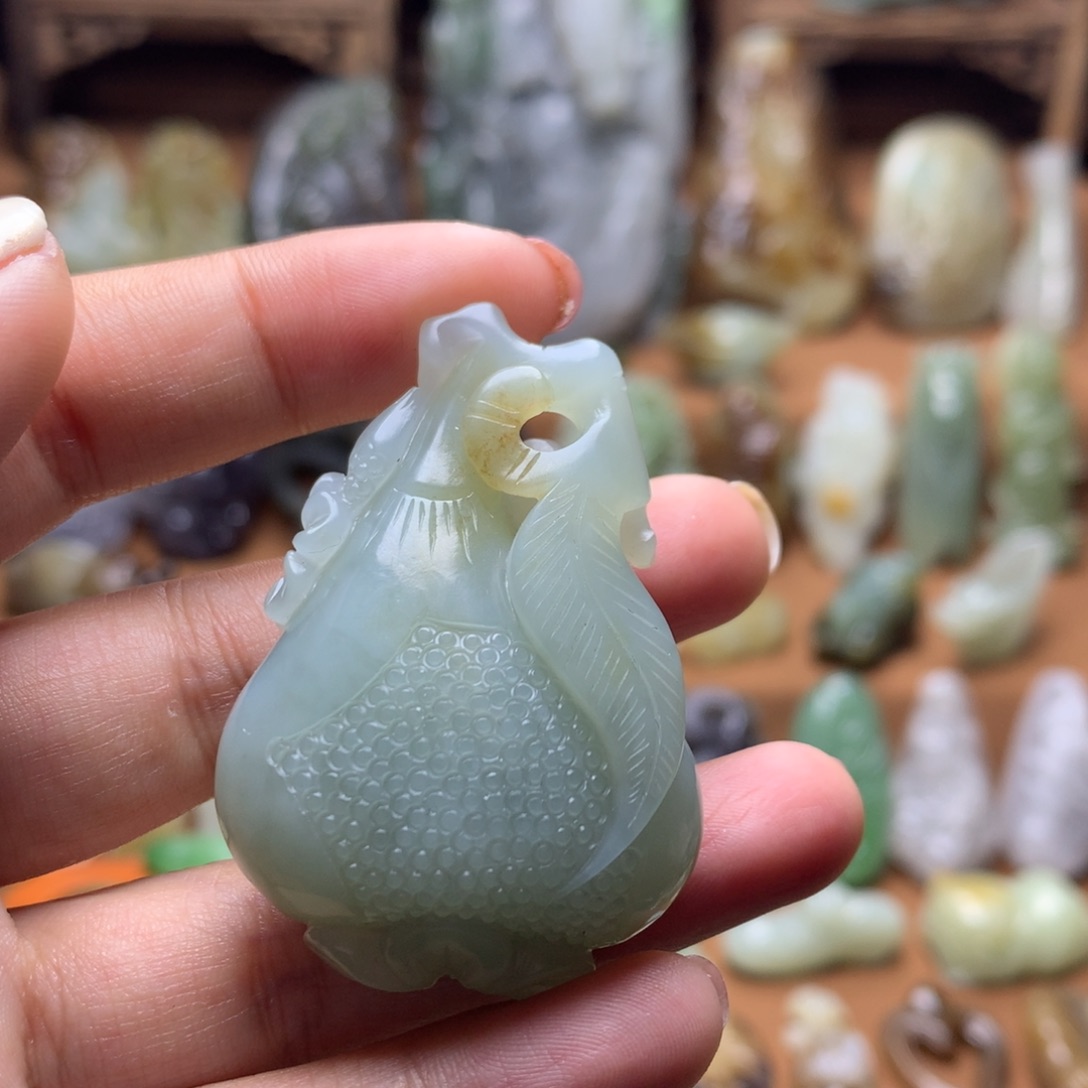 和田玉挂件未镶嵌