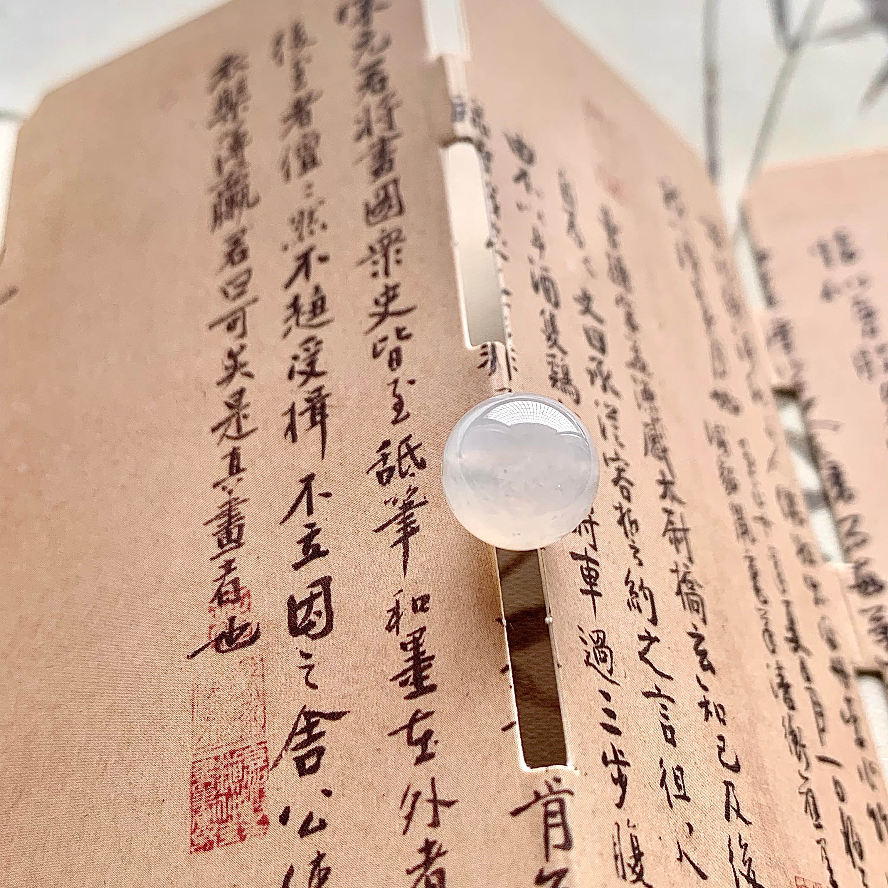 天然A货翡翠特价淡粉色卡11.21