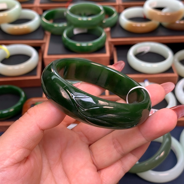 和田玉（碧玉）5960圈口未镶嵌