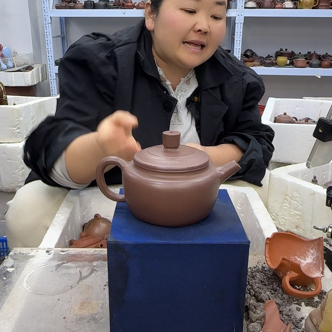 紫砂茶壶宜兴紫砂壶瑕疵处理