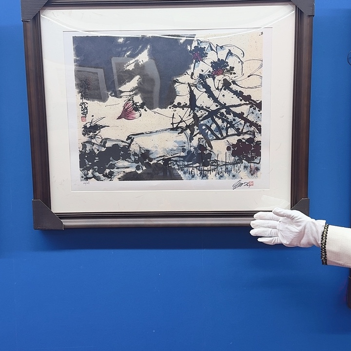 版画崔老师国画作品