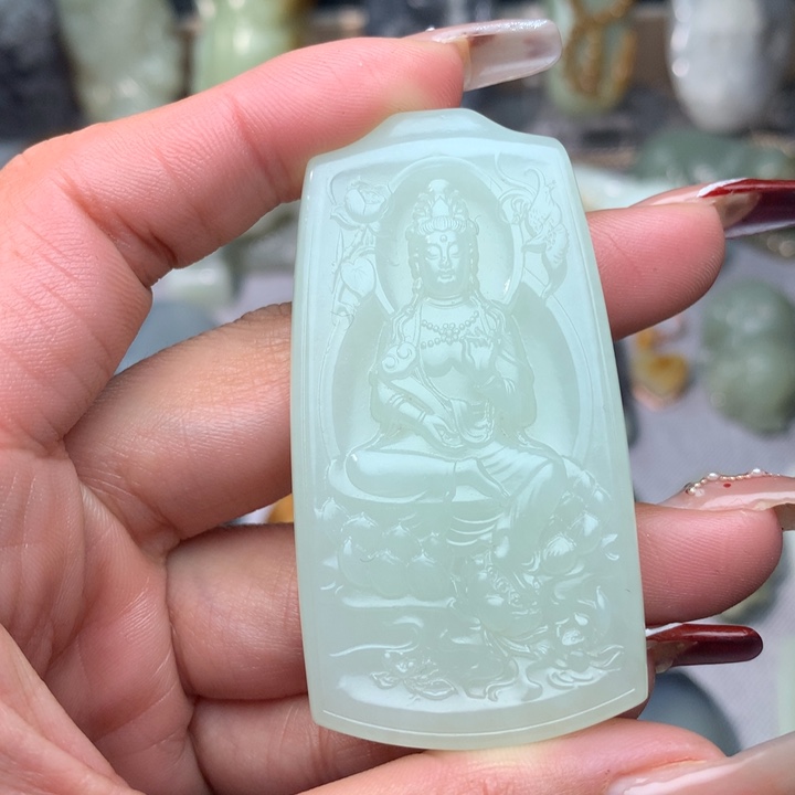 和田玉挂件未镶嵌