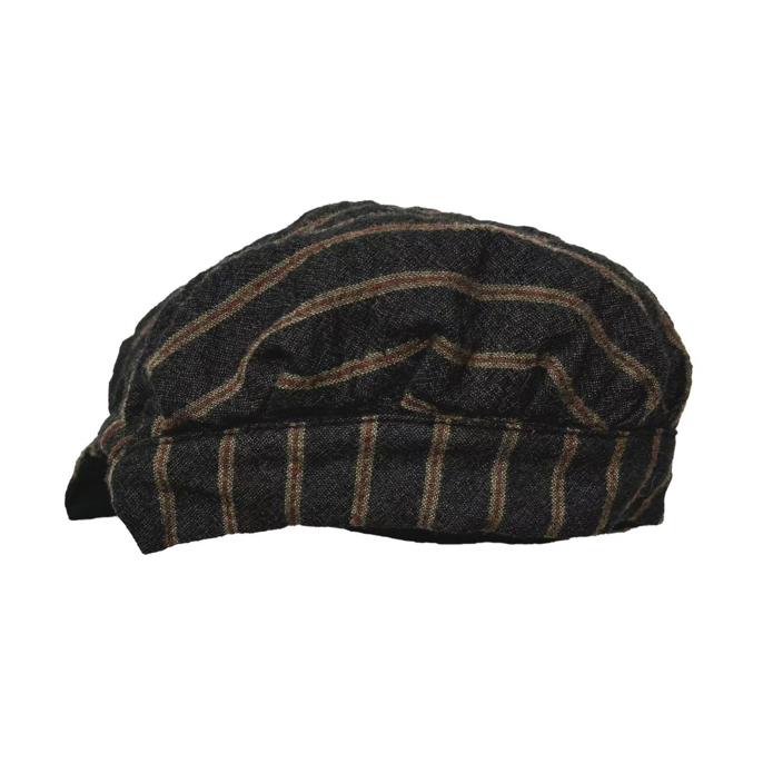 左岸迷香帽子条纹时尚百搭贝雷帽秋冬0035