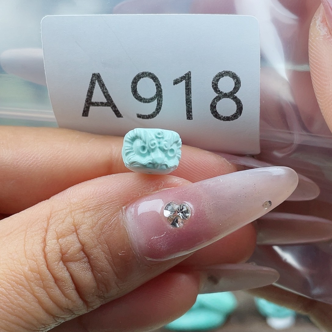 绿松石珠宝奇石未镶嵌