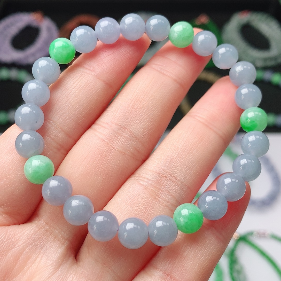 翡翠未镶嵌手链翡翠