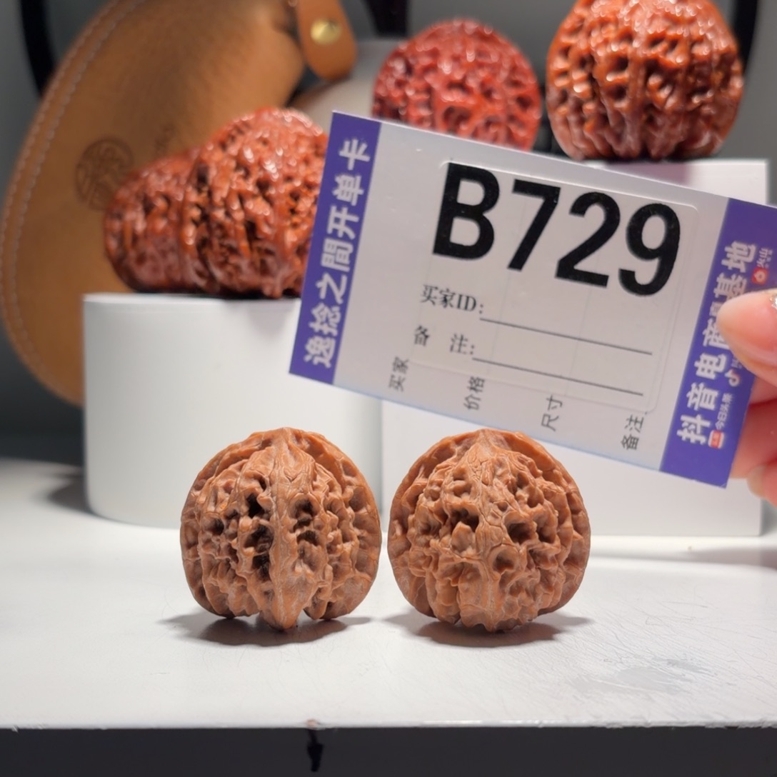吊坠文玩核桃729号-逸捻橙皮苹果园A -尺33
