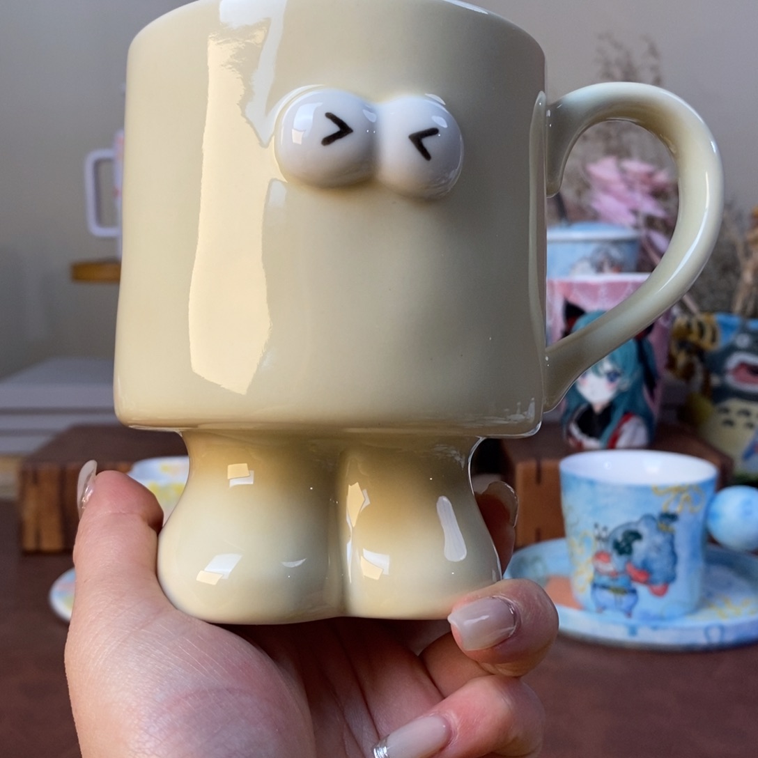 杯景德镇手绘杯子