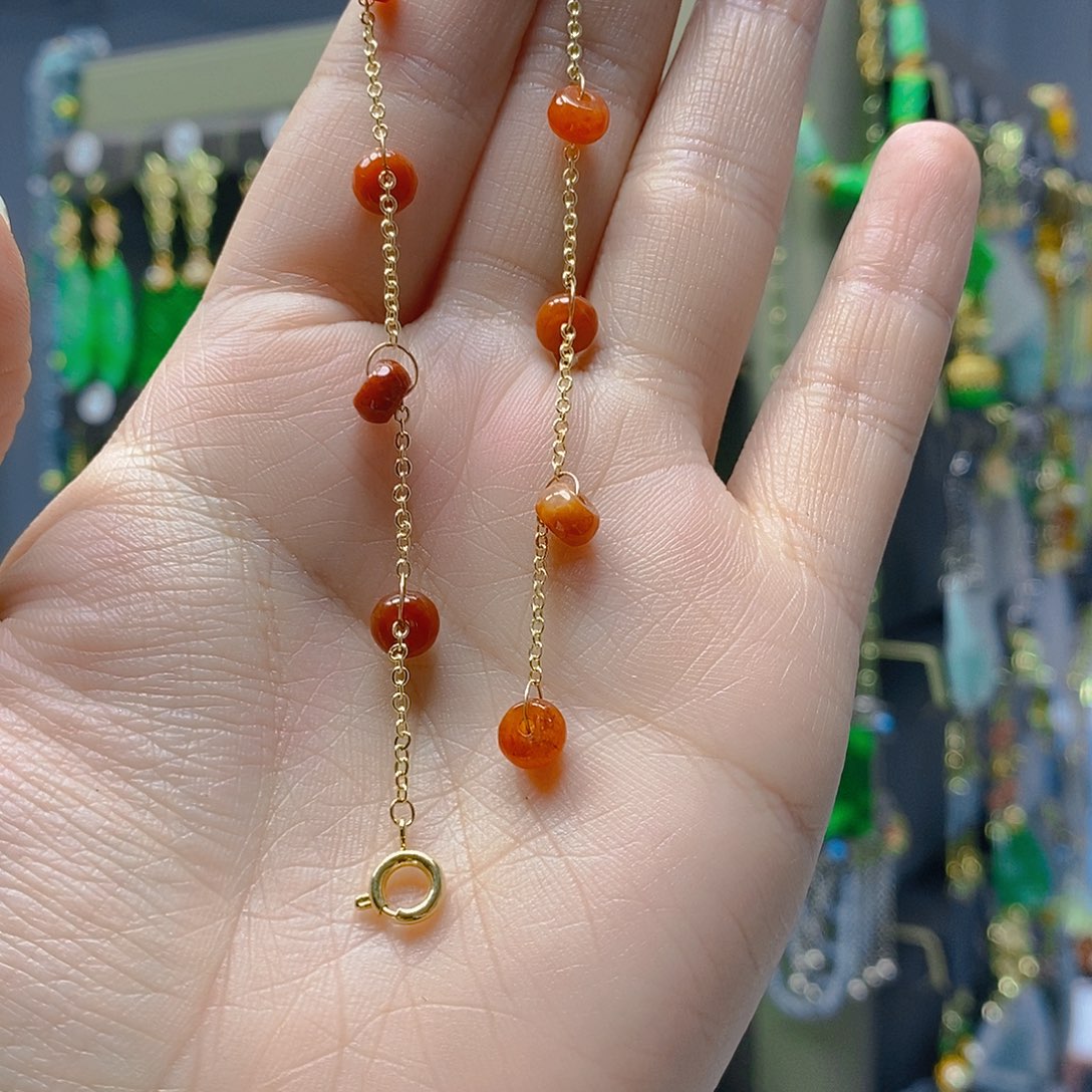 未镶嵌翡翠耳饰翡翠