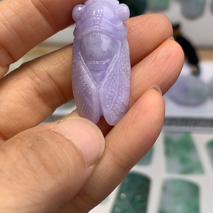 翡翠未镶嵌颈饰12