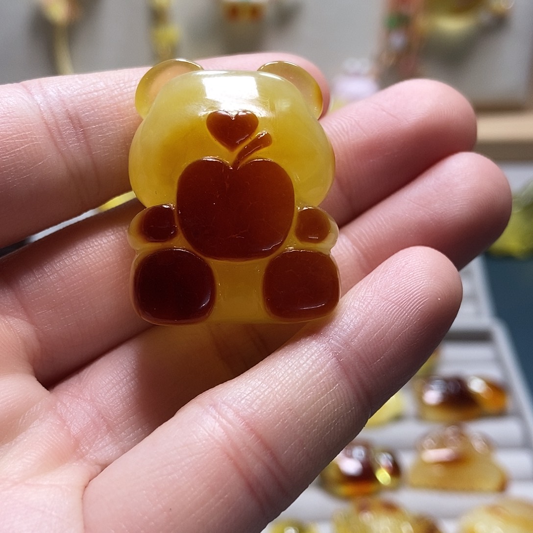g***d琥珀未镶嵌裸石天然琥珀蜜蜡