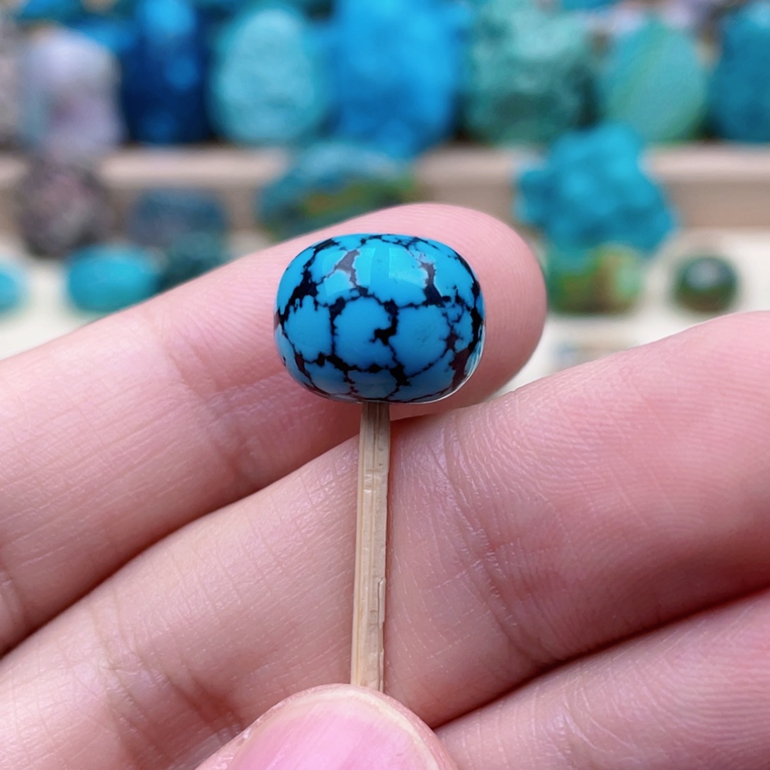 绿松石未镶嵌绿松石13.6x10.6mm