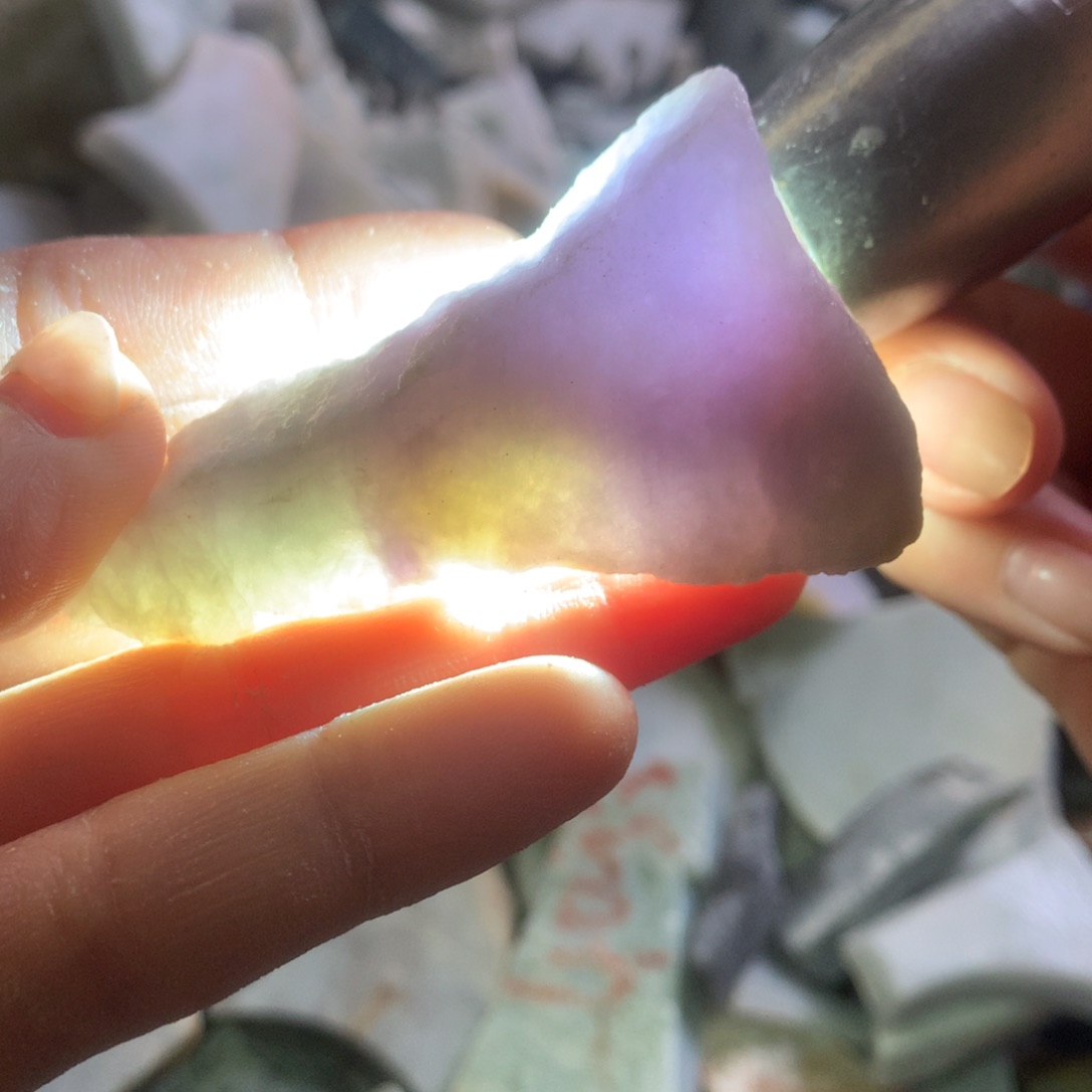 翡翠颈饰未镶嵌缅甸翡翠